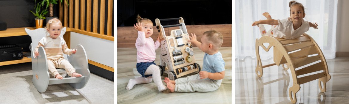 Wooden Activity Toys from KiddyMoon