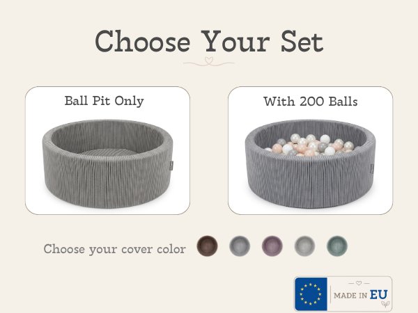Choose Your Set - with or without balls