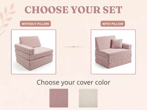 Text reads 'CHOOSE YOUR SET' with 'COMFORT PLUS' and 'WELLNESS'