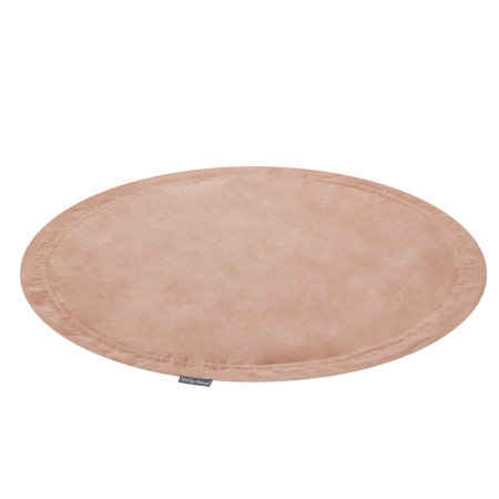 KiddyMoon velvet play mat and bag 2in1 for kids, Desert Pink