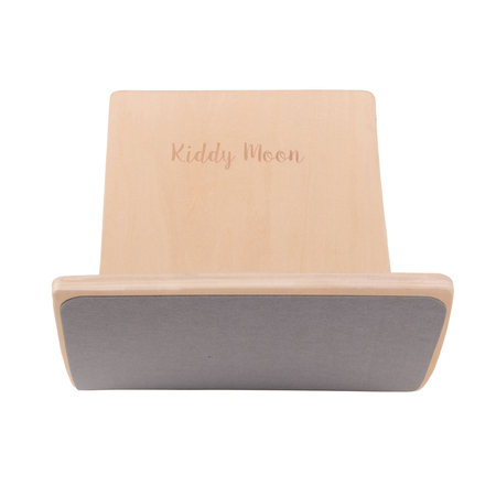 KiddyMoon Activity Toy Wooden Balance Board for Children Swing Board Montessori Balancing Board 80x30cm, Natural