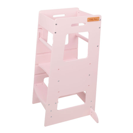 KiddyMoon wooden funpod kitchen helper ST-003, Plywood / Pink