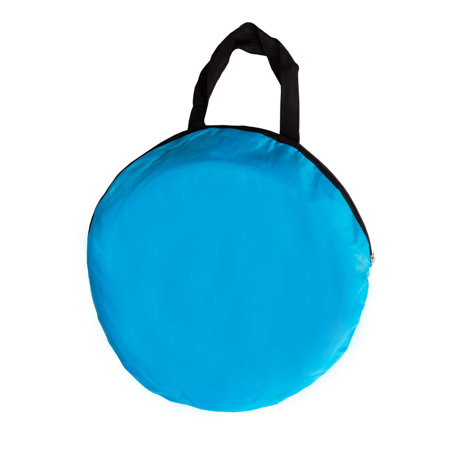 Play Tent Castle House Pop Up Ballpit Shell Plastic Balls For Kids, Blue: White-Grey-Turquoise