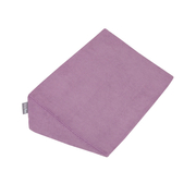 KiddyMoon Children's Foam Wedge Perfect for Kids' Rooms Lightweight Versatile, and Comfortable Support for Play and Relaxation Soft Fabric Removable Cover, Purple, Wedge