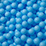 KiddyMoon Soft Plastic Play Balls 6cm /  2.36 Multi Colour Made in EU, Baby Blue