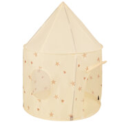 Play Tent For Kids Pavilion Playhouse Children Easy To Assemble Play Tent For Babies and Toddlers Pop up Play For Indoor And Outdoor, Light Beige:  Pastel Beige/ Copper/ Pearl