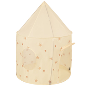 Play Tent For Kids Pavilion Playhouse Children Easy To Assemble Play Tent For Babies and Toddlers Pop up Play For Indoor And Outdoor, Light Beige:  Pastel Beige/ Gray/ White