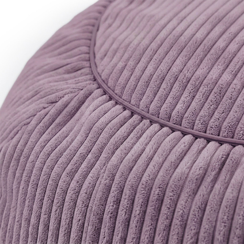 KiddyMoon Bean Bag for Children 2-in-1 Storage for Toys 80x80x50cm, fioletowy
