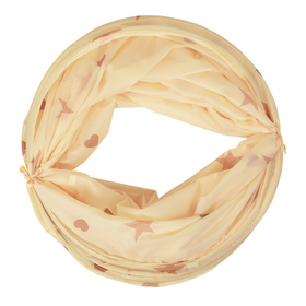 Pop-Up Play Crawl Tunnel with balls for Toddlers Kids, Light Beige: Pastel Beige/Pastel Yellow/White/Mint/Powder Pink, 100 Balls