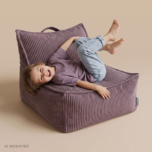 KiddyMoon KM-FTP-NEST Furniture Armchairs, Purple