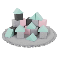 KiddyMoon Foam Play Mat for Children Montessori Soft Children's Floor Playground Toddlers and Babies Crawling Mat Soft Toy Carpet Kids Nursery and Playroom, Made in EU, light grey, XL