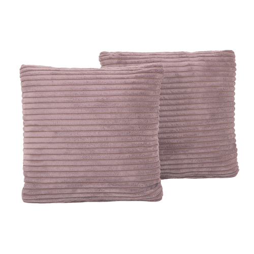 KiddyMoon Children Pillow Decorative Cushion 30x30 cm Comfort Set Of 2, Purple, 2 Pillows