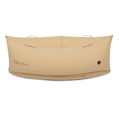 KiddyMoon Inflatable Sensory Peapod Chair For Kids With Handles And Pump, Beige, M