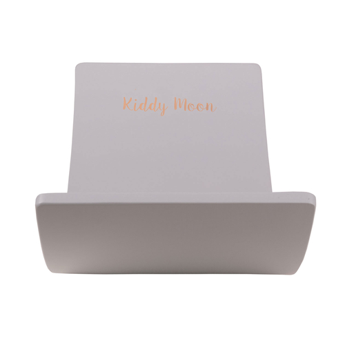 KiddyMoon Wooden Balance Board for Children Wooden Swing Board Montessori Toy for Kids Balancing Board for Babies 80x30cm, grey, board