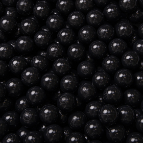 KiddyMoon Soft Plastic Play Balls ∅ 6cm / 2.36 Multi Colour Made in EU, black, 100 Balls/6cm-2.36in