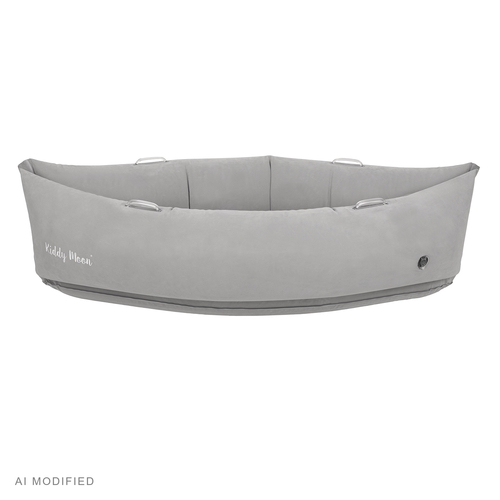 KiddyMoon Inflatable Sensory Peapod Chair For Kids With Handles And Pump, Grey, L