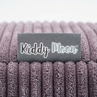 KiddyMoon Kids Indoor Trampoline 2 in 1, Removable Washable Zip Ribbed Cover, Mini Trampoline for Home, Purple, Trampoline