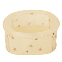 Ballpit Playpen For Kids, Babies And Toddlers Children Foldable Portable Indoor Outdoor, Light Beige: Pastel Beige-White-Pearl, 200 Balls