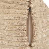 KiddyMoon Multifunctional Foam Mattress Foldable Bed Armchair Kids Children Sofa Folding Toddler Couch Chair for Playroom Bedroom Living Room, beige, 165x70x10 cm