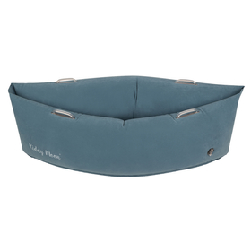 KiddyMoon Inflatable Sensory Peapod Chair For Kids With Handles And Pump, Blue, M