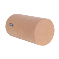 KiddyMoon Foam Playground Velvet for Kids Obstacle Course for Children Montessori Toy for Babies Soft Construction Blocks Element, Tunnel/Hill, Certified Made in The EU, desert pink, barrel/roller