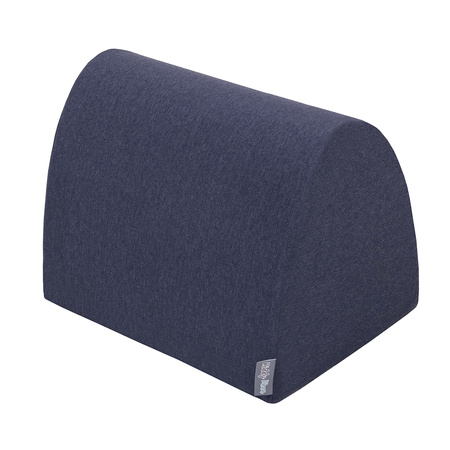 KiddyMoon Foam playground set - wedge L/hill/tunnel/steps PPZ-244, navy blue, Multi-Size