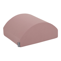 KiddyMoon Foam Playground for Kids Obstacle Course for Children Montessori Toy for Babies Soft Construction Blocks Element, Ramp/Halfshaft, Certified Made in The EU, heather:-, Multi-Size