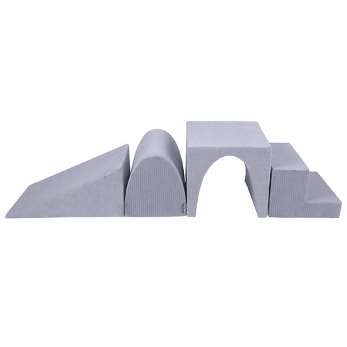 KiddyMoon Foam Playground For Kids Soft Textured Creative Safe Indoor Blocks, , Multi-Size