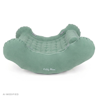 KiddyMoon Inflatable Sensory Rocker Chair For Kids With Pump And Handles, sage, L