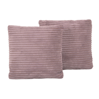 KiddyMoon Children Pillow Decorative Cushion 30x30 cm Comfort Set Of 2, Purple, 2 Pillows