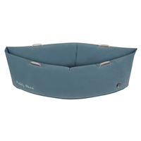 KiddyMoon Inflatable Sensory Peapod Chair For Kids With Handles And Pump, Blue, M