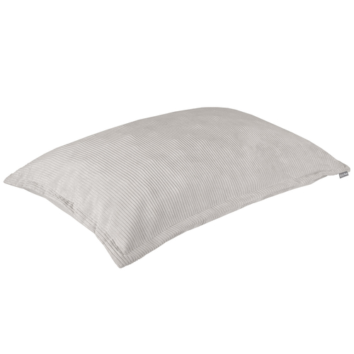 KiddyMoon Kids Bean Bag Sensory Pillow Filled With Plastic Balls Removable Cover, light grey, 100x140cm/700 Balls