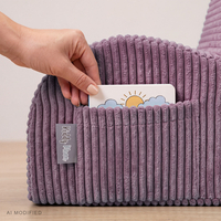KiddyMoon KM-FT-CLOUD Furniture Armchairs, purple