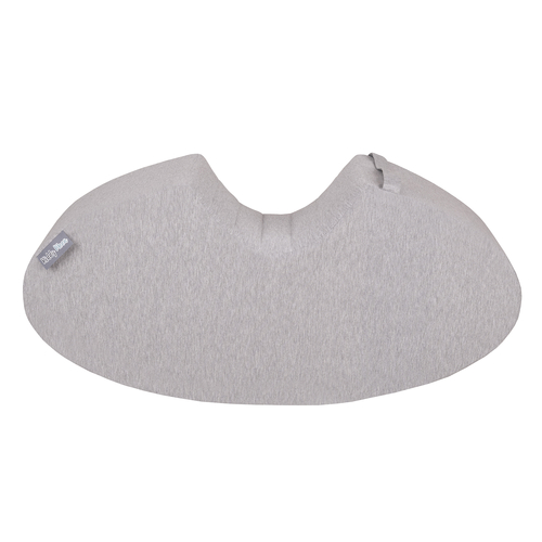 KiddyMoon Foam Soft Seesaw Rocker Ride-On Hopper Bean Bouncy Jumping Playing for Children, Montessori Toy For Kids Made of Foam, Made in The EU, lightgrey, 78x25x35cm