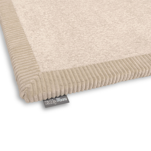 KiddyMoon Baby Play Mat for Kids, Soft and Non-Slip, Beige
