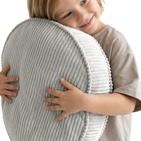 KiddyMoon 3-Piece Foam Elements for Kids Children's Room Accessory, light grey-beige-brown, Mx3