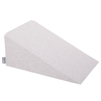 KiddyMoon Foam playground - Cubes/Wedge L/Steps PPZ-253, Light Grey, Multi-Size