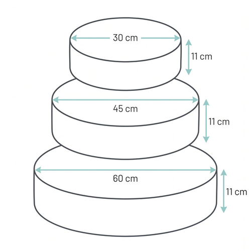 KiddyMoon 3-Piece Foam Elements for Kids Children's Room Accessory, beżowy-fioletowy-jasnoszary