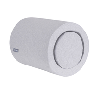 KiddyMoon Foam Playground For Kids Obstacle Course For Children Montessori Toy For Babies Soft Construction Blocks, Certified Made In The EU, Light Grey, barrel/pouf/pouf