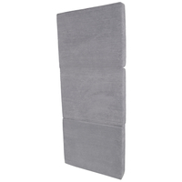 KiddyMoon Multifunctional Foam Mattress Foldable Bed Armchair Kids Children Sofa Folding Toddler Couch Chair for Playroom Bedroom Living Room, dark grey, 165x70x10 cm