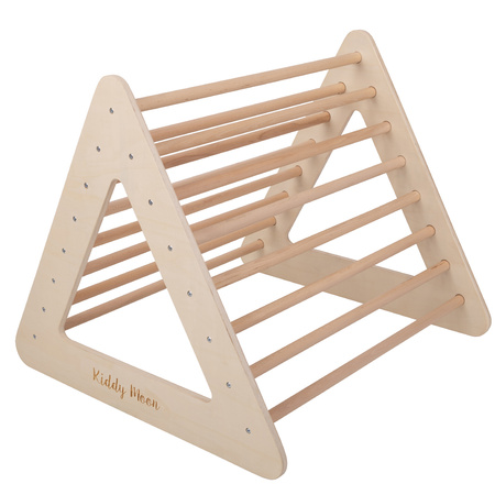 KiddyMoon wooden pikler triangle for children CS-002, , 90,7x80x90 cm