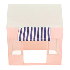 Playhouse Play Tent Foldable for Children Durable Breathable Material for Kids Portable Easy to Assemble For Indoor and Outdoor Compact Design for Creative Imaginative, pink/mint: powder pink/mint, 200 Balls