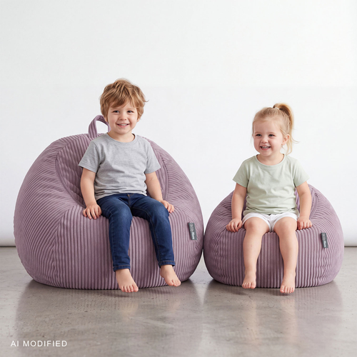 KiddyMoon KM-BAG-ES Furniture Armchairs, purple