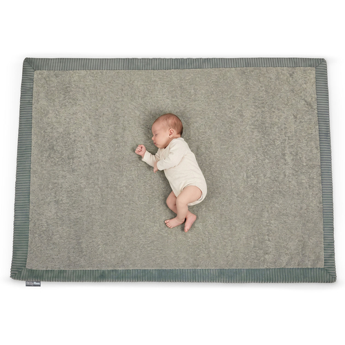 KiddyMoon Baby Play Mat for Kids, Soft and Non-Slip, Green