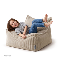 KiddyMoon KM-FTP-NEST Furniture Armchairs, Beige