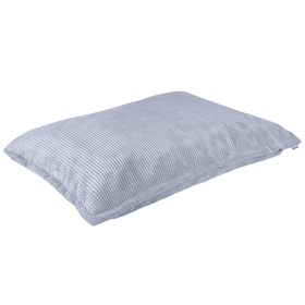 KiddyMoon Kids Bean Bag Sensory Pillow Filled With Plastic Balls Removable Cover, dark grey, 100x140cm/700 Balls