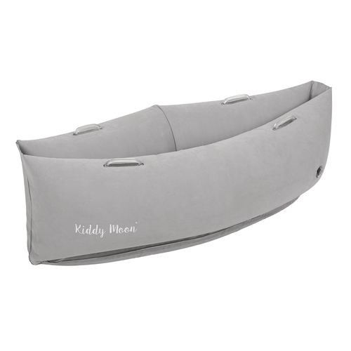 KiddyMoon Inflatable Sensory Peapod Chair For Kids With Handles And Pump, Grey, M