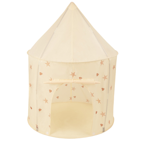 Play Tent For Kids Pavilion Playhouse Children Easy To Assemble Play Tent For Babies and Toddlers Pop up Play For Indoor And Outdoor, light beige: yellow/green/blue/red/orange, 100x130cm/100 balls