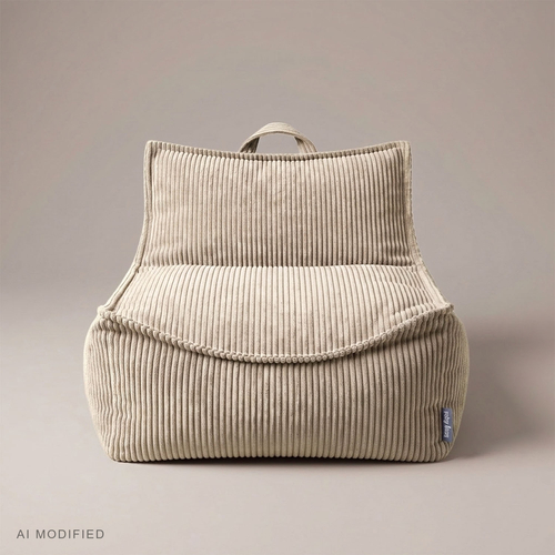 KiddyMoon KM-FTP-NEST Furniture Armchairs, Beige