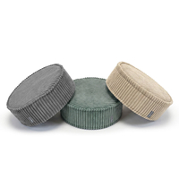 KiddyMoon 3-Piece Foam Elements for Kids Children's Room Accessory, green-beige-dark grey, Sx3